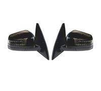 Specchietto Retrovisore Esterno Gruppo Copri Specchietto Retrovisore Lato Sinistro E Destro Auto Per Mercedes Per Benz W212 E250 E300 E350 E400 E550 E63 AMG 2010-2016(1 Pair Black)