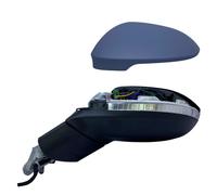 Specchietto retrovisore esterno laterale VW Golf 8 2021-2024 lampada pozzangh...