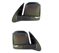 Specchietto Retrovisore Esterno Per Auto Con Indicatore Direzione Specchietto Ripiegabile Elettrico Per Toyota Per Hiace Bus 2005-2018 RESPUNEKBAH(Left and Right Black)