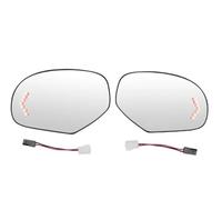 Specchietto Retrovisore Esterno Per Chevy Per Avalanche Per Silverado Per Suburban Lente In Vetro Per Specchietto Retrovisore Laterale Riscaldato Con Indicatori(A pair)