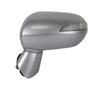 Specchietto Retrovisore Esterno Per Fit Per Jazz 2005-2008 Gd1 Gd3 Per City 2007-2008 Gd6 Gd8 Specchietto Retrovisore Esterno Auto A 5 Pin Con Indicatore Direzione Specchio Laterale(Argento,Sinistra)