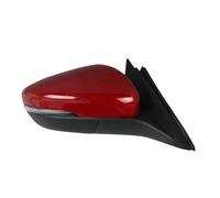 Specchietto Retrovisore Esterno Per Ford Per Focus 19-23 Specchietto retrovisore esterno laterale Gruppo INCL. Lente Indicatore direzione Telaio copertura Supporto(8Pin Dark Red R)