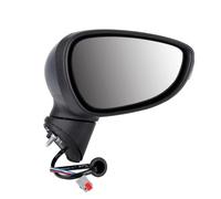Specchietto retrovisore esterno, Specchietto laterale universale nero Specchietto retrovisore elettrico pieghevole per Ford Fiesta Mk7 08-12 011GCS3795