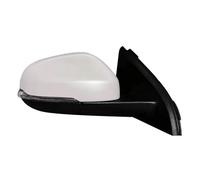 Specchietto Retrovisore Esterno Specchio Specchietto Retrovisore Auto Per Volvo S60 V60 2011-2018, Specchietti Laterali Indicatori Direzione, Ripiegabili Luci Retromarcia(9 Filo bianco destro)