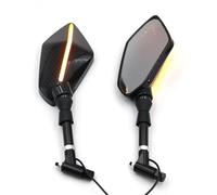 Specchietto Retrovisore For Moto Con Indicatore Di Direzione A Da 8 A 10 Mm Universale Per R Per Nine T R1200GS S1000RR F800R S1000XR R1250GS Specchietti Moto(Carbon fiber color)