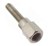 Specchietto retrovisore for moto e scooter, adatto for viti M8 da 8 mm a 6 mm, filettatura maschio femmina destra, allungabili e rialzabili.(1pcs)