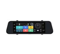 Specchietto Retrovisore Full Screen 9.7” Android Dvr Con Retrocamera Con Mappa Mezzi