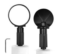 Specchietto Retrovisore Grandangolare Girevole A 360 Gradi Per Moto, 2 Pezzi, Per La Sicurezza Del Ciclismo Del Veicolo Elettrico Specchietti Moto(White Mirror)