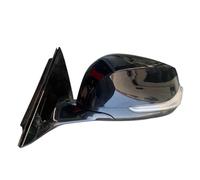 Specchietto Retrovisore Gruppo Specchietto Retrovisore Auto Per Q50 2015-2018 Indicatori Direzione A LED Pieghevoli Elettrici Memoria Retrovisore specchio(Nero,9 Wire L)