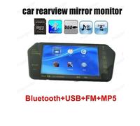 SPECCHIETTO RETROVISORE HD MONITOR 7 POLLICI HD 16:9 BLUETHOOT VIVAVOCE TOUCH SC
