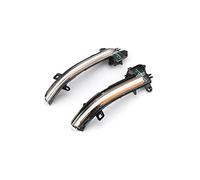 Specchietto Retrovisore Indicatore Lampeggiante Ripetitore Luce Di Segnale Di Girata Dinamica Per F20 F21 F22 F30 E84 1 2 3 4 Serie X1 Lampeggianti Laterali Dinamici(BIANCO)