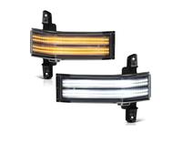 Specchietto Retrovisore Indicatore Per Per Silverado 1500 2014-2018 Pickup Truck LED Lampada Specchietto Laterale Indicatori Direzione Dinamici Luci Parcheggio Bianche