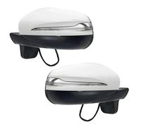 Specchietto Retrovisore Indicatori Direzione Blind Spot Specchio Vetro Per Benz Per G-class Per W463 W464 1992-2012 Specchietto Retrovisore Montaggio Specchietto laterale(BIANCO,A pair)
