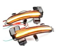Specchietto Retrovisore Indicatori Direzione Indicatore sequenziale specchietto laterale di direzione a LED per Superb Per A7 Per B8 Lampeggiatore dinamico 2016 2017 2018 2019
