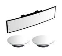 Specchietto Retrovisore Interno Da 1 Pezzo E 1 Paio Di Specchietti Rotondi, Specchietto Retrovisore Antiriflesso, Specchietto Retrovisore Grandangolare, Accessori Per Auto