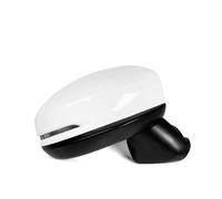 Specchietto Retrovisore Laterale 3 pin 5 pin 7 pin Per Fit per Jazz Per GK5 2015-2020 Car Wing Door Side Mirror Assy Assembly Specchietto retrovisore Copertura pieghevole(White r 7pins)