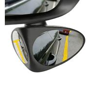 Specchietto retrovisore laterale da 7,5 x 5 cm, con vista di sicurezza grandangolare, autoadesivi, specchietto laterale, per parcheggio, all'aperto, garage, SUV, camion, auto, guida