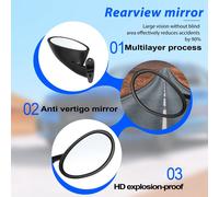 Specchietto Retrovisore Laterale Destro E Sinistro Vintage Classico