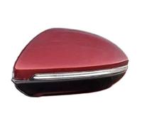 Specchietto Retrovisore Laterale Elettrico Sinistro E Destro Riscaldato Ripiegabile Indicatori Direzione Integrati Per VW Per Golf 7 MK7 2013-2017 BLNETU(9 Wires Red L)