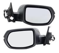 Specchietto Retrovisore Laterale Per HR-V 2016-2022 Specchietto Laterale Riscaldato A 6 Pin Nero Gruppo Specchietto Pieghevole Manuale(1pair)