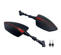 Specchietto Retrovisore Laterale Per Moto Per Benelli TRK502 TRK502X TRK251 Girevole Sinistro/destro Regolabile Specchietto Convesso(Rosso 2)