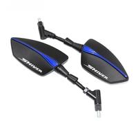 Specchietto Retrovisore Laterale Per Motocicletta, Per Aprilia SHIVER 750 900 GT 900GT, Regolabile, Girevole, Sinistro E Destro, Riflettore Specchietto Convesso(BLU 1)