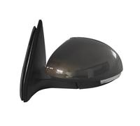 Specchietto Retrovisore Laterale Per Portiera A Battente, Cornice Copri Specchietto Retrovisore Per VW Per Tiguan 2009-2016 Accessori per auto(Brown left,13pins)