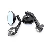 Specchietto retrovisore Laterale Regolabile da 22 mm per Manubrio Moto, Universale per Suzuki, GSXS 750, Gixxer 150 e Bandit 650.