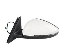 Specchietto Retrovisore Laterale Sinistro Destro Elettrico Riscaldato Ripiegabile Indicatori Direzione Integrati A 6 Fili Per VW Per Jetta MK7 BLNETU(Left white)