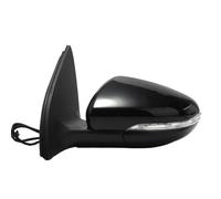 Specchietto Retrovisore Laterale Sinistro E Destro Elettrico Riscaldato Ripiegabile Indicatori Direzione Integrati Per VW Per Golf 6 MK6 2009-2012 BLNETU(Left Black)
