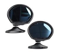 Specchietto Retrovisore Laterale Sinistro E Destro In Stile Vintage Universale Nero Lucido Classico Retrò 2 Pezzi Specchio Specchietto Retrovisore Esterno