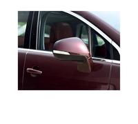 Specchietto Retrovisore Laterale Specchietti Retrovisori Esterni Per Peugeot 3008 2013 2014 2015 2016 2017 2018 2019 Auto Door Wing(Manau Red-RH,With Floor Lamp)