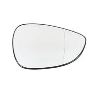 Specchietto retrovisore lato sinistro Per Ford Per Fiesta MK7 2008-2017 Specchietto Retrovisore Laterale Riscaldato Vetro Trasparente Convesso Con Piastra Di Supporto Specchietto retrovisore superiore