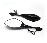 Specchietto retrovisore leggero Per YZF-R1 Per R3 Per R6 Per R25 Accessori Moto Specchietto Retrovisore Sportbike Indicatori Direzione Lente Bianca Specchietto Laterale(Yellow-blue LED)