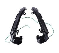 Specchietto Retrovisore Luce Compatibile Con Jaguar Per XE Per I-PACE XF XJ F-TYPE XK XKR 2015 Blu+Giallo Car Dynamic Side Retrovisore Indicatore Di Direzione