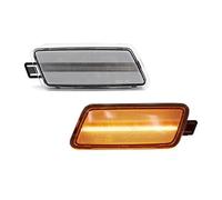 Specchietto Retrovisore Luci Blinker Per A7 Per Quattro Per RS7 Per S7 2012-2018 Luce Di Posizione Laterale Anteriore Posteriore Indicatore Direzione Parcheggio(2pc Clear Amber)