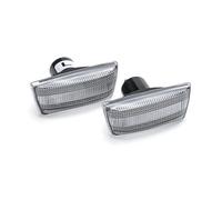 Specchietto Retrovisore Luci Blinker Per Cadillac Per BLS 2005-2009 Per CTS 2008-2013 Gruppo Luci Di Posizione Laterali A LED Dinamiche Indicatore Direzione(Dynamic Clear Lens)