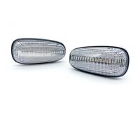 Specchietto Retrovisore Luci Blinker Per Chevy Per Corvette Per C6 2005-2013 Gruppo Luci Di Posizione Laterali A LED Dinamiche Indicatore Direzione Sequenziale(Dynamic Clear Lens)