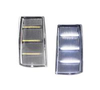 Specchietto Retrovisore Luci Blinker Per Chevy Per Impala Per Caprice Luce Di Posizione Laterale Verticale Anteriore Direzione Lampada(Clear Lens White)