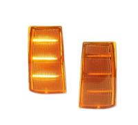 Specchietto Retrovisore Luci Blinker Per Chevy Per Impala Per Caprice Luce Di Posizione Laterale Verticale Anteriore Direzione Lampada(Yellow Lens Amber)
