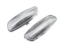 Specchietto Retrovisore Luci Blinker Per Citroen Per C4 Per Picasso Per C3 Per C5 Per DS4 2PCS Dinamico Che Scorre Indicatore Laterale Disabilita Luce Segnale Accessori Auto(Dynamic Crystal Type)