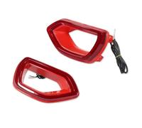 Specchietto Retrovisore Luci Blinker Per Dodge Per Charger Per SRT Per Per Scat Per Pack Per Grille 2015-2021 Indicatori Di Direzione Sequenziali Luci LED DRL(Red Lens)