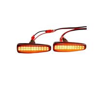 Specchietto Retrovisore Luci Blinker Per Mitsubishi Per Lancer Per Evolution Per Evo X Per Outlander Per Sport Per RVR Per ASX Per Mirage 2014+ LED(Smoked black)