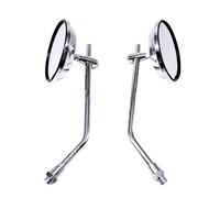 Specchietto Retrovisore Manubrio Coppia Di Specchietti Retrovisori Universali Per Moto Da 10 Mm, Cromati, Per Scooter Per Suzuki Dual Sport Bike Specchietti Moto