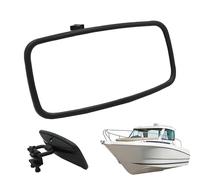 Specchietto retrovisore marino - Specchio multiuso e riutilizzabile, per surf e sport acquatici | Grande vista posteriore Sci nautico, vetro di bloccaggio portatile Vista chiara, barche a motore