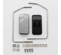 Specchietto Retrovisore Metallo Per Axial Per Scx10 1/10 Per Tamiya 1/14 | Specchietto metallo RC Car Upgrade e Accessori aggiunge Per scala realistica e dettaglio carrozzeria Parti