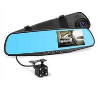 Specchietto Retrovisore Monitor Auto DVR Telecamera Full HD 4.3 TFT Retro Camera