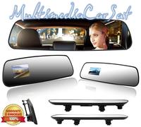 SPECCHIETTO RETROVISORE MONITOR DVR VIDEOREGISTRATOR VIDEO TELECAMERA AUTO