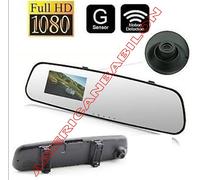 SPECCHIETTO RETROVISORE MONITOR DVR VIDEOREGISTRATORE VIDEO TF TELECAMERA AUTO