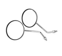 Specchietto retrovisore moto 1 coppia compatibile per coppia 8 mm destra e sinistra specchi universali moto Specchio retrovisore rotondo per moto bici da strada mountain bike fuoristrada e scooter